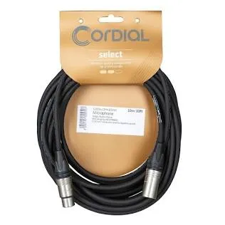 کابل میکروفن 10 متر دو سر XLRمارک CORDIAL