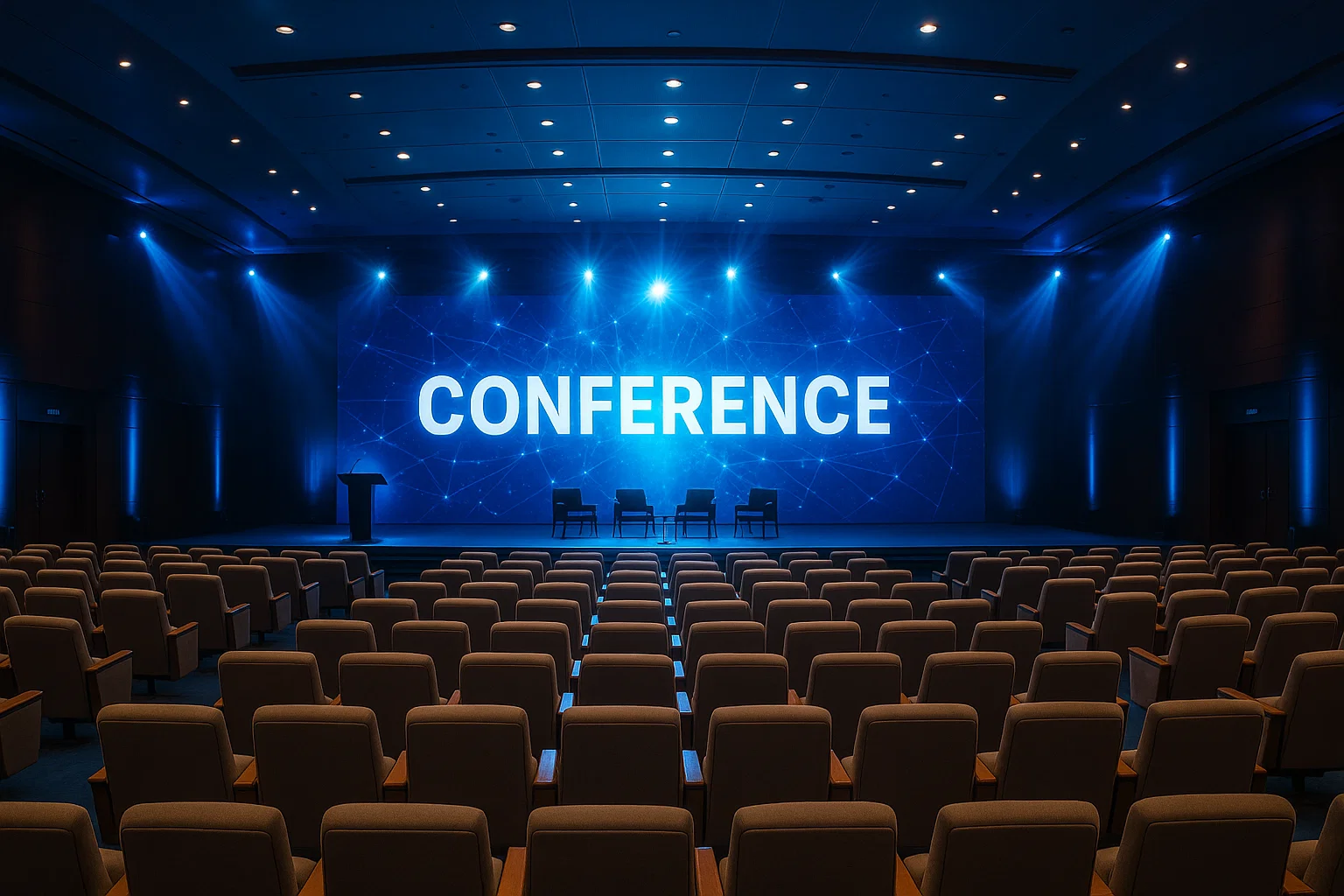 تجهیز سالن آمفی‌تئاتر