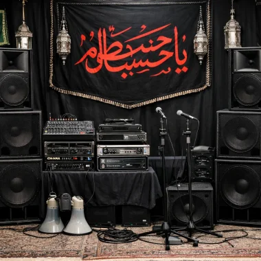 سیستم صوت هیئتی+سیستم صوتی هیئت های بزرگ