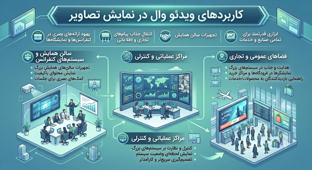 کاربرد ویدیوال